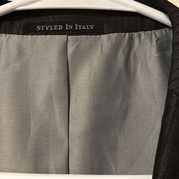 Men's Renoir striped suit jacket - Picture 3 of 5